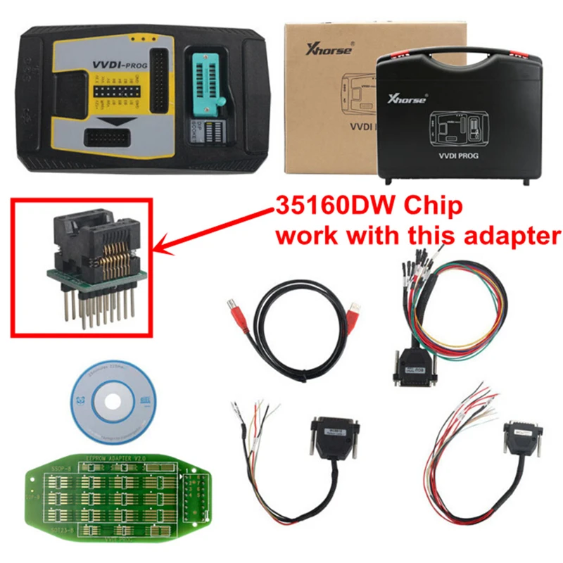 5pcs/lot VVDI 35160 35160DW M35080 Dashboard Red Dot SOP8 IC Chip No Need Simulator 35160WT M35160D0WT EEPROM CG Pro VVDI Prog