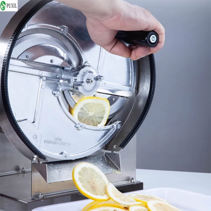 

Stainless steel lemon slicer, commercial milk tea shop, manual cutting of oranges, potatoes, radishes, ginger, garlic, slicing t