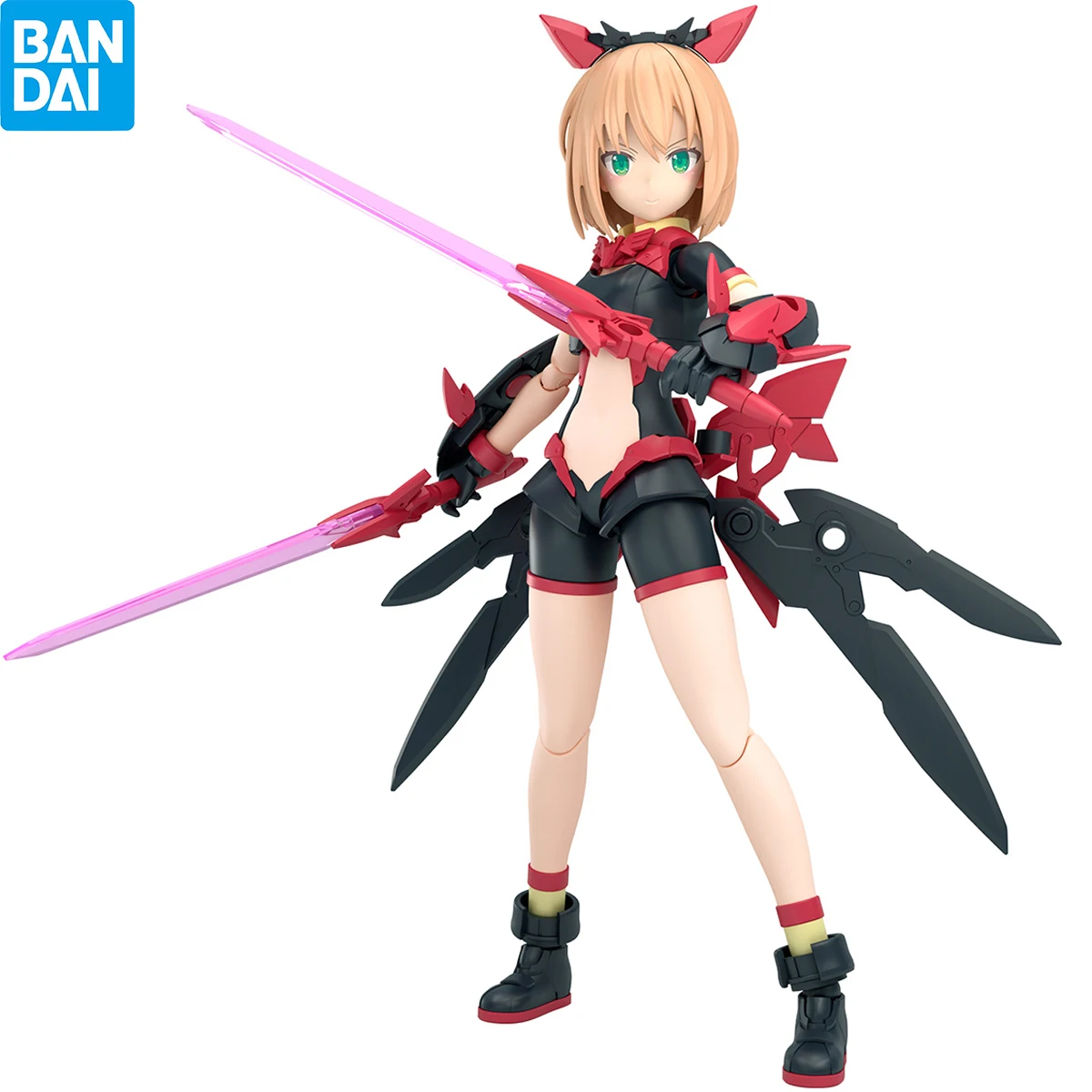 

BANDAI 30MS Tiasha (Dahlia Wear) [Color B] Original Assembly Model Kit Collectible Action Doll Anime Figure Model Toy