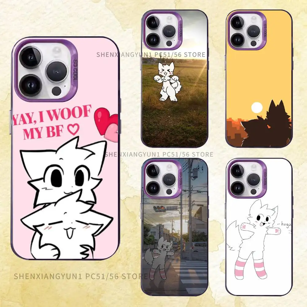 

B-Boykisser-S-Silly Cat Phone Case For iPhone 17 16e 16 15 14 13 12 Pro Max X XR XS MAX Back Cover