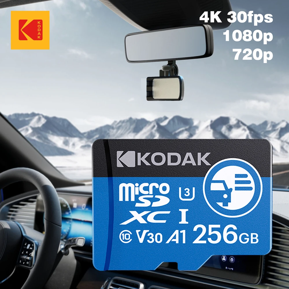 Kodak Dash cam Microsd card High Endurance Memory Card Video Micro sd Card Compatible with Security Camera samrtphone Drone