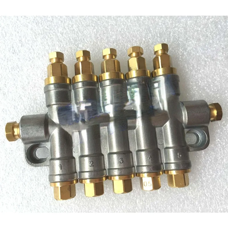 

Positive displacement distributor oil drain HBL-5 4-position 3-position 2-position CNC machine tool CNC machining center