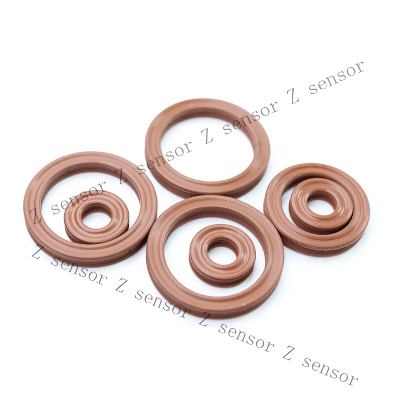 Z+ FKM Quad Ring X-Ring Square Oil Seal CS 2.62mm ID 1.2-247.32mm Fluorine Rubber