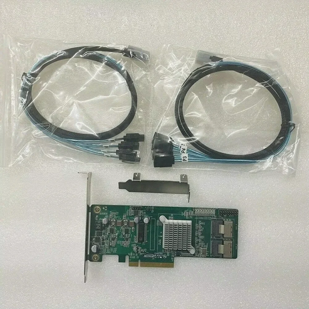 LSI INSPUR 9211-8i 6Gbps HBA LSI FW:P20 IT Mode ZFS FreeNAS unRAID+2* SFF-8087 SATA