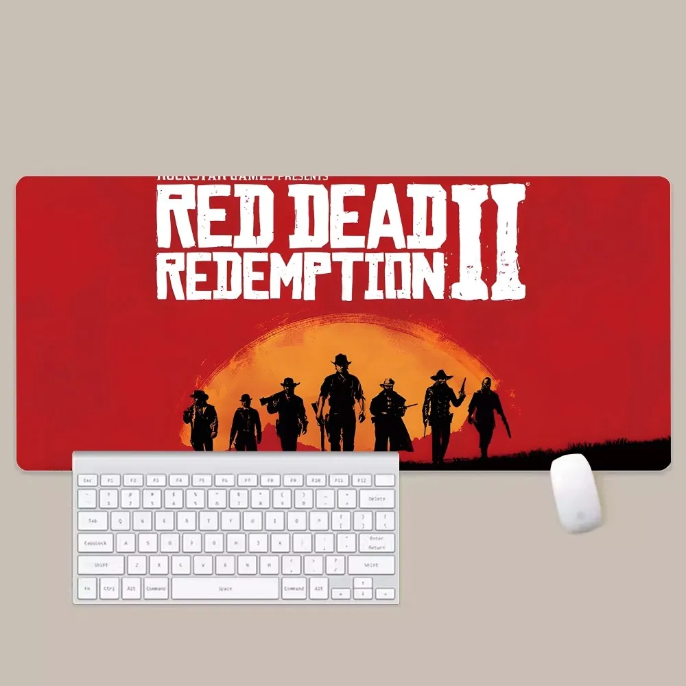 R-Red D-Dead Redemp-TION Mousepad Mousepad New Arrivals Large Gaming Mousepad L XL XXL Gamer Mouse Pad Size For Keyboards Mat