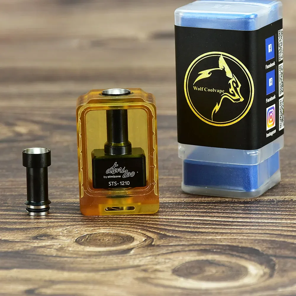 Wolfcoolvape SteamShell Style RBA Billet Box BB Boro 0.8 1.0 1.2 1.5 1.8 Vape replacement coil for vape kits - gallery image 6