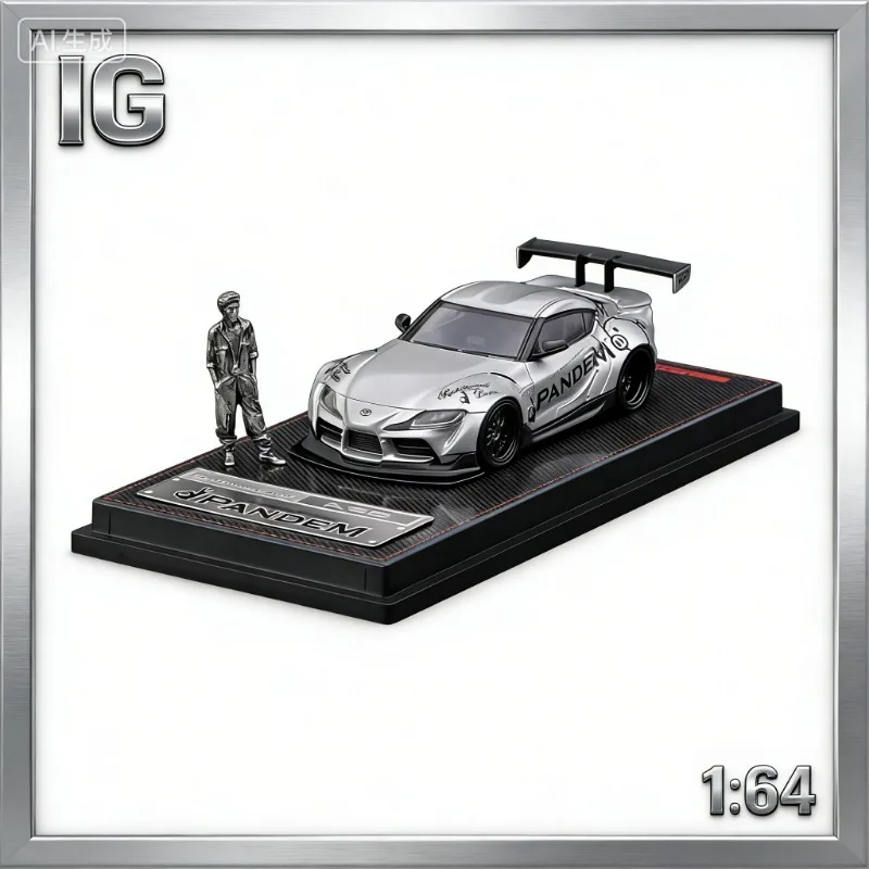 

IG Ignition 1:64 Toyota Die Casting Alloy Car Model, Male Gift, Adult High end Static Collection Model.