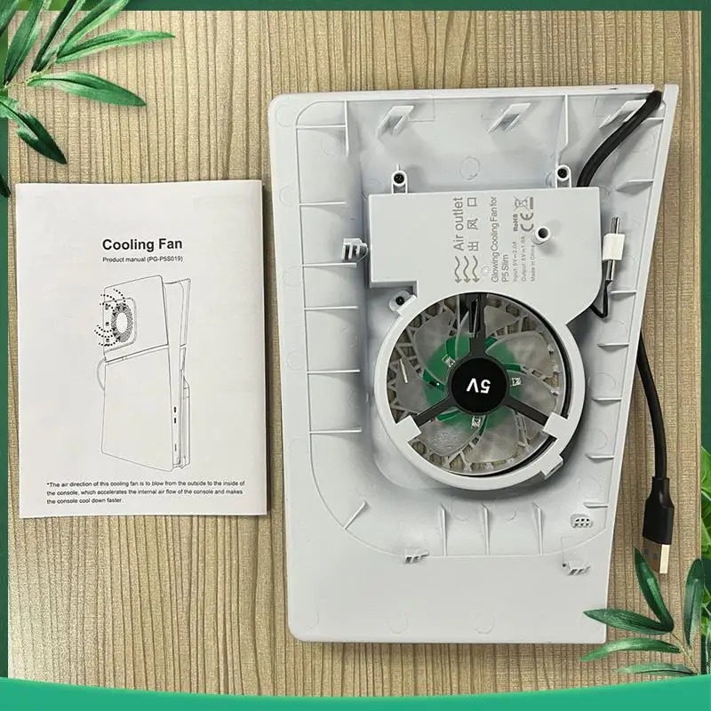 

Охлаждающий вентилятор YSS-For PS5 SLIM с контролем температуры, USB-концентратором и RGB-подсветкой. Улучшенный игровой опыт.