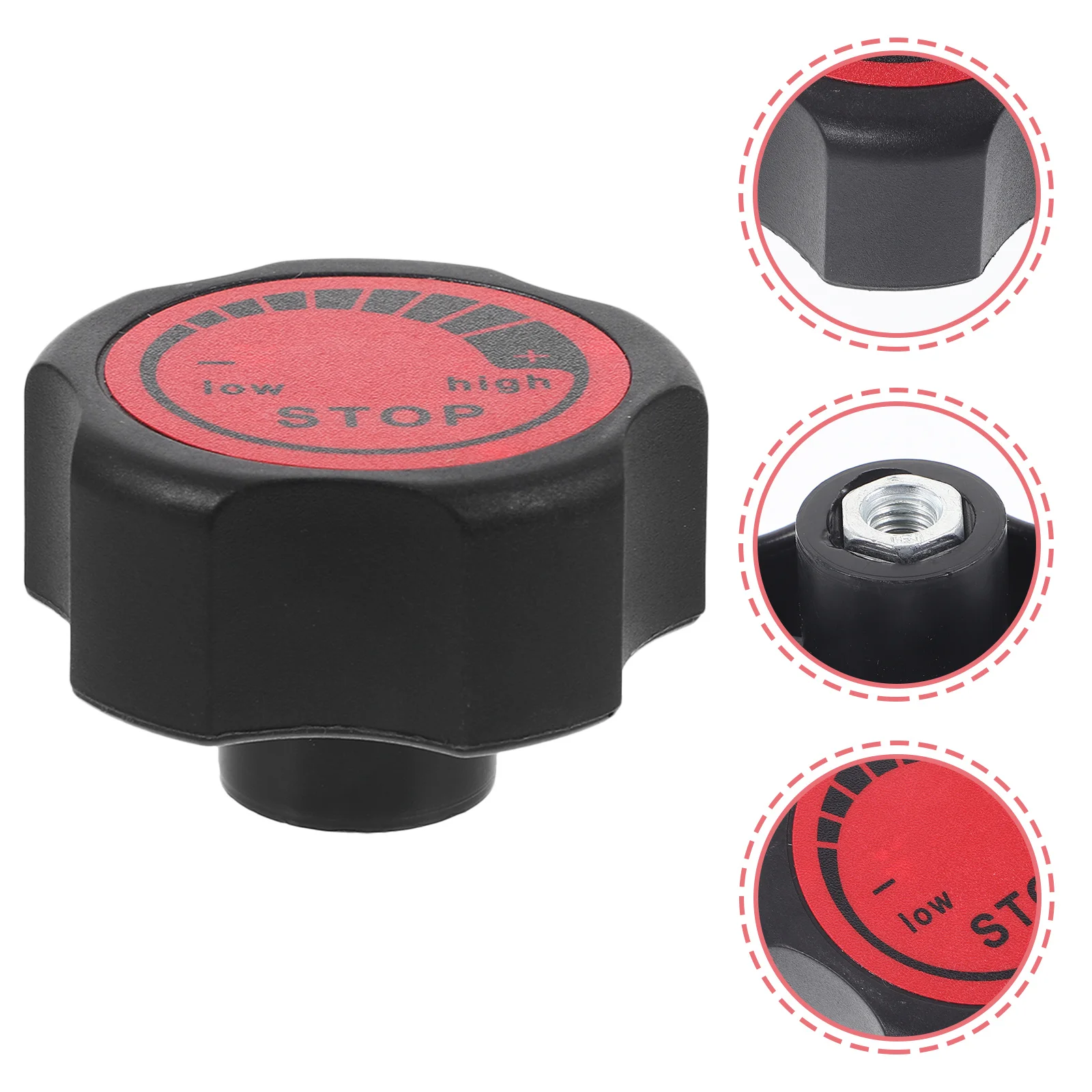 

Resistance Knob Replacement For Exercise Bike Durable Adjustable Brake Pull Knob M8 For Stationary Training Bikes Fitness