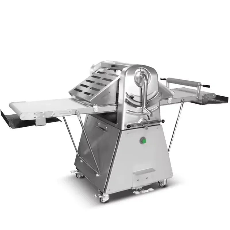 Dough Sheeter Machine for Auto Commercial Rando Puff Pastry Bakery Pizza Bread Croissants Making