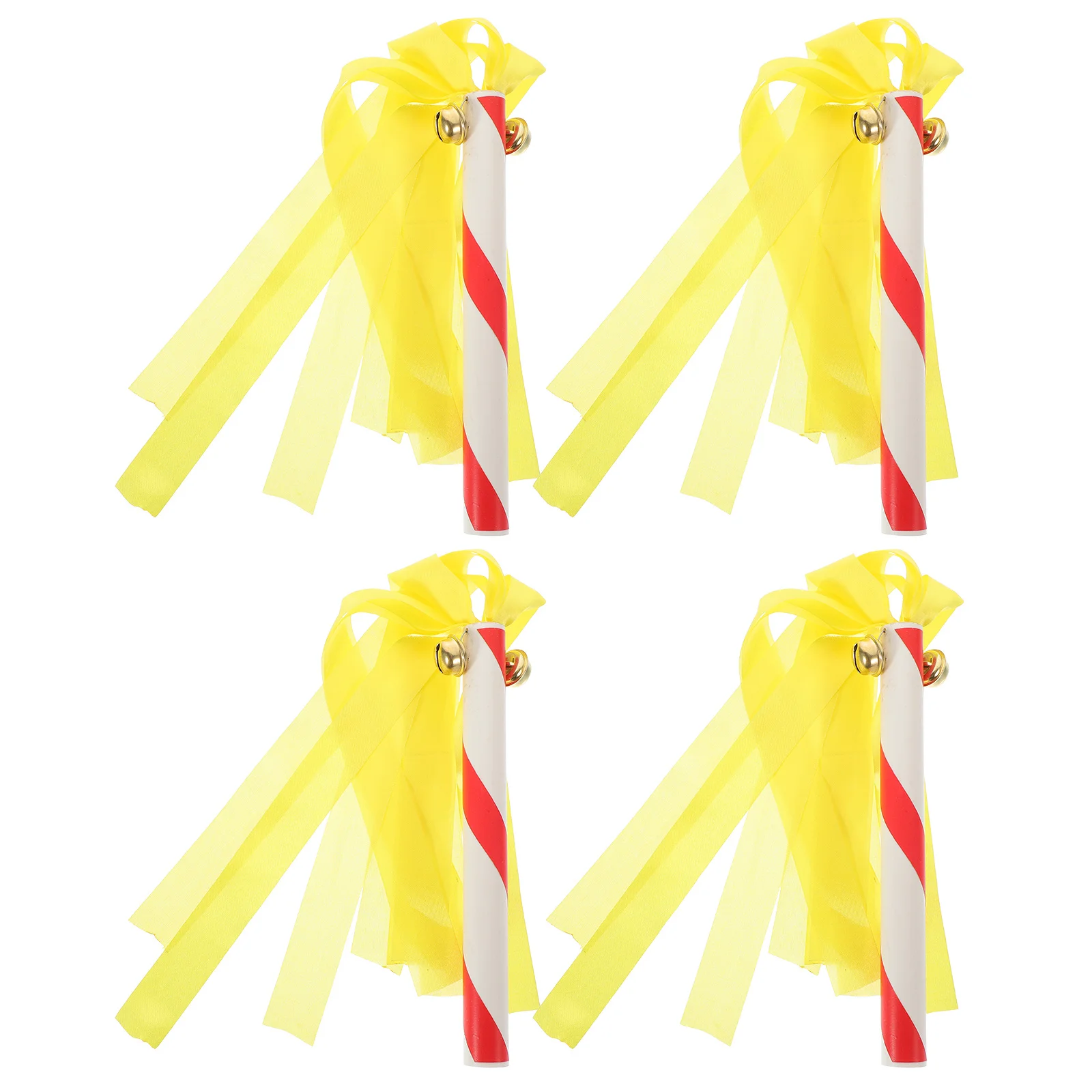 

4 шт., палочки с помпоном для черлидинга, громовые палочки для спорта, танцевальной вечеринки, шумогенератор, ПВХ, детский сад, праздник, командный спорт