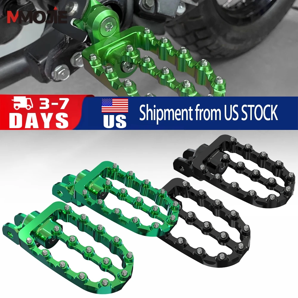 

Forged Foot Pegs FootRest Footpegs Rests Enlarge For Honda CR80R CR80RB CR85R CR85RB CRM250 CRF1000L CRF1000L 1996-2007 2006