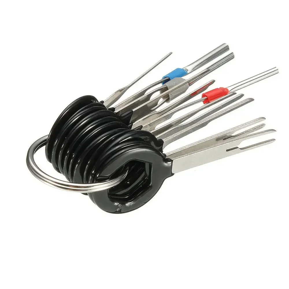 11pcs Car Terminal Removal Tool Electrical Wiring Crimp Connector Pin Extractor Kit Car Electrico Repair Hand Tools NEW