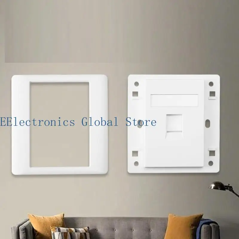 462B Multifunction Telecoms Module Panel with Gold Plate Contacts Stable Connection ABS