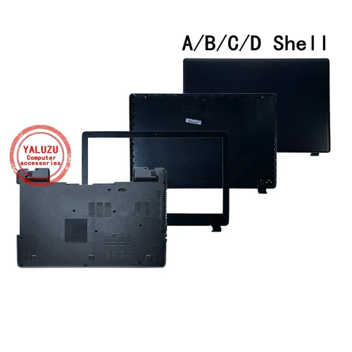 Carcasa para portátil ACER E5-571 E5-551 E5-521 E5-511 E5-531 V3-532 E5-521 cubierta superior LCD/cubierta de bisel/funda reposamanos/Base inferior/bisagras