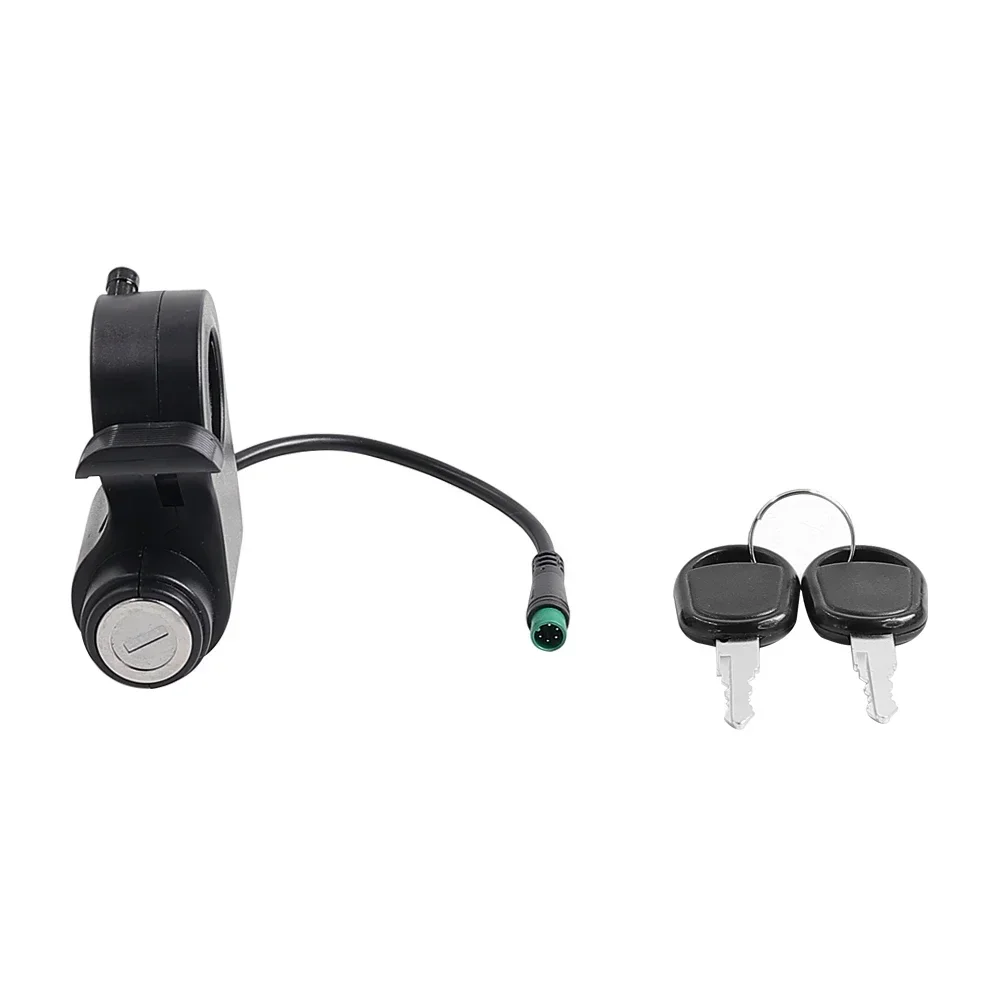 Acceleratore con serratura elettrica con chiave 5pin per Kukirin G2 Max/G2 Pro Scooter elettrico Velocità acceleratore Hall Acceleratore Interruttore Blocco parte