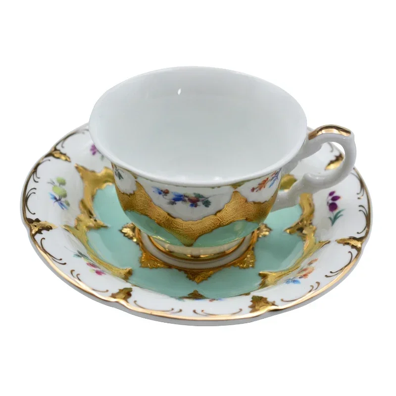 New popular gold cup/saucer set wonderful tea set coffee set gold rim