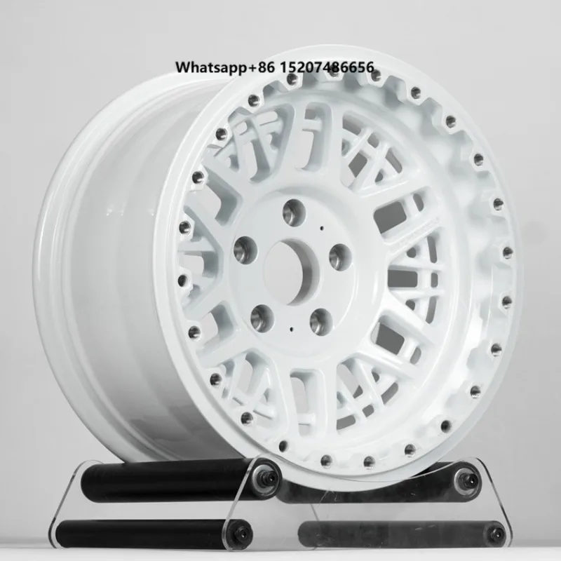 Bright White Alloy Off-Road Wheel Hub 17 Inch Modified 17x9 with Anti-Drop Ring for  300