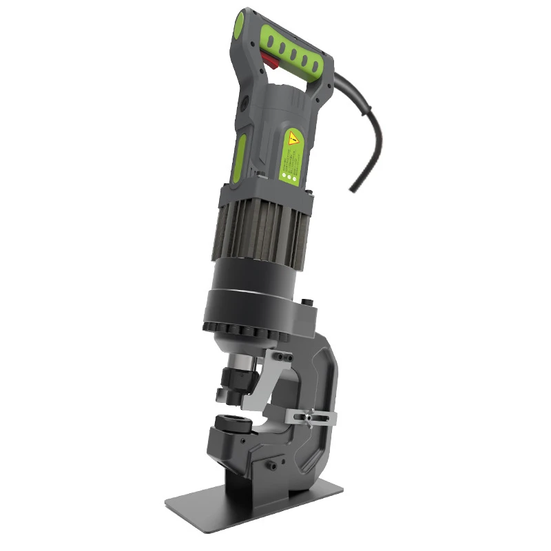 Handheld Electric Hole Puncher Portable Hydraulic Punching Machine Heavy Duty for Steel Iron Copper Plate Metal Drilling Tools