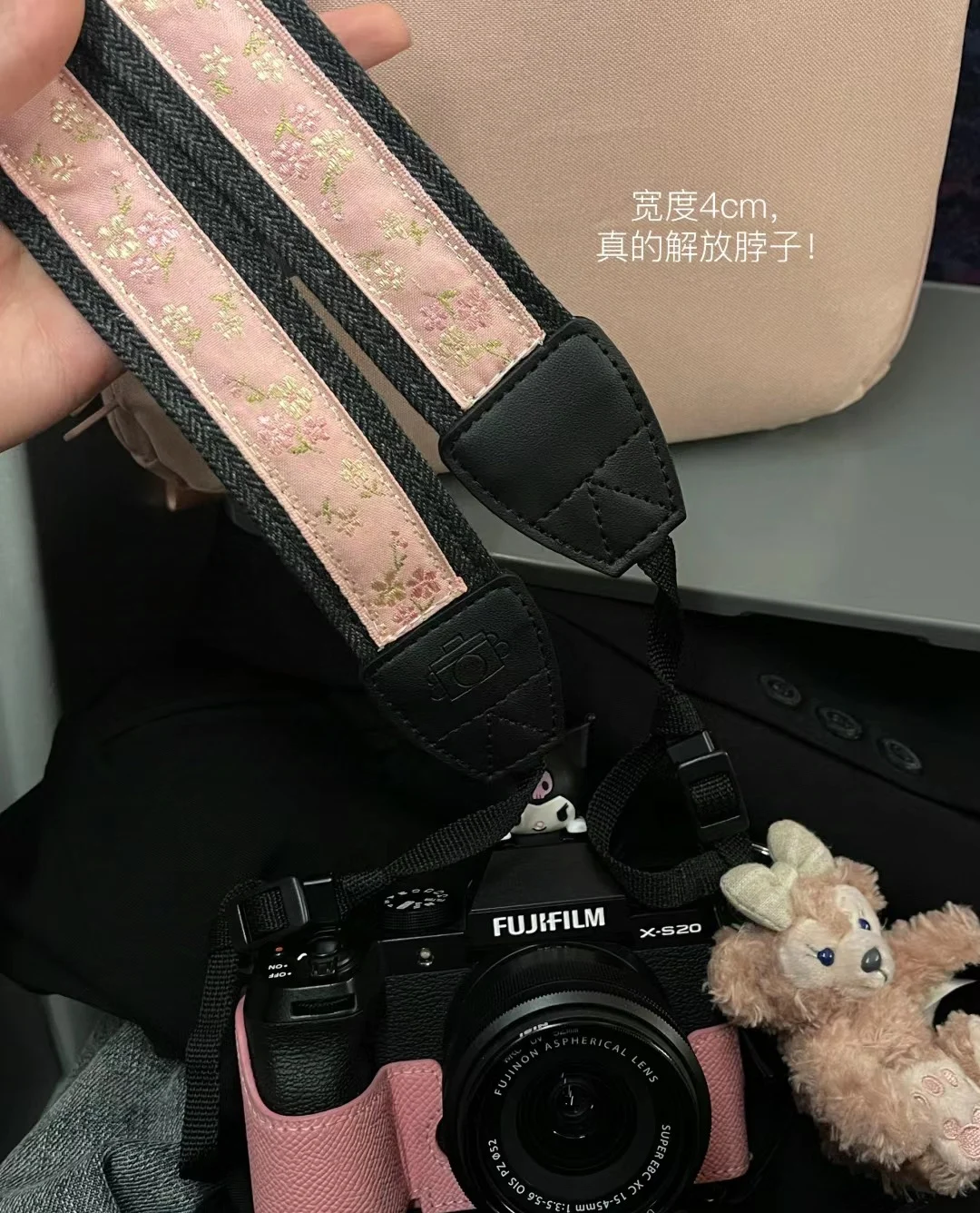 

Vintage camera shoulder strap vlog retro literary Mori universal shoulder strap strap wristband