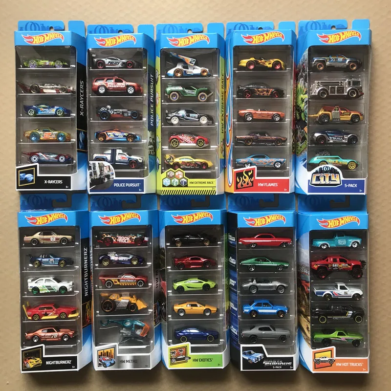 Hot Wheels Toys Cars for Kids Collection Supercar Set FAST Easy Model Hotwheels Kids Gifts Birthday Surprise Box Diecast 1/64