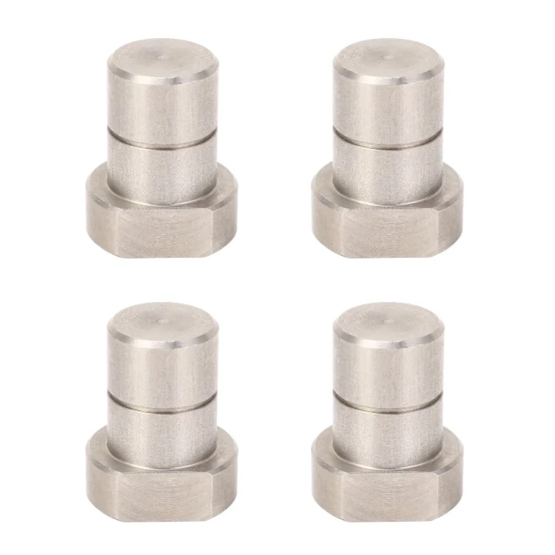 4PCS 20mm Bench Dogs Stainless Steel Table Stop Locating Auxiliary Block For Woodworking Use