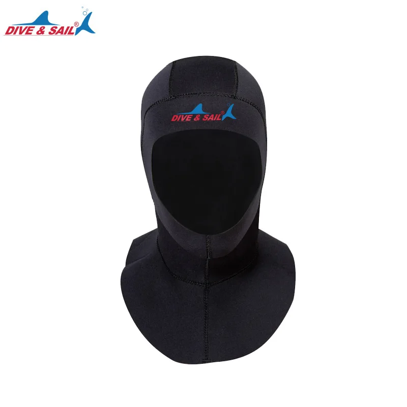 

Diving Head Cover 3MM With Shoulder Thickened Warm Diving Cap Waterproof Ear Protection Snorkeling Surfing Swimming Cap Neoprene