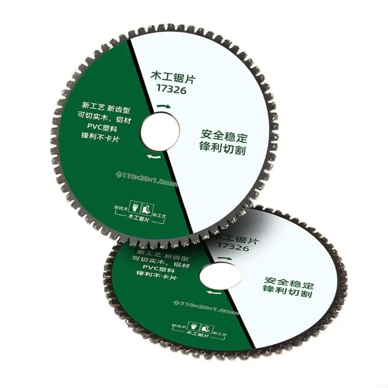 

652F Upgrades Circular Cut Disc Manganese Steel Cut Disc Simple to Operation for Professional & DIY Woodworking Projects