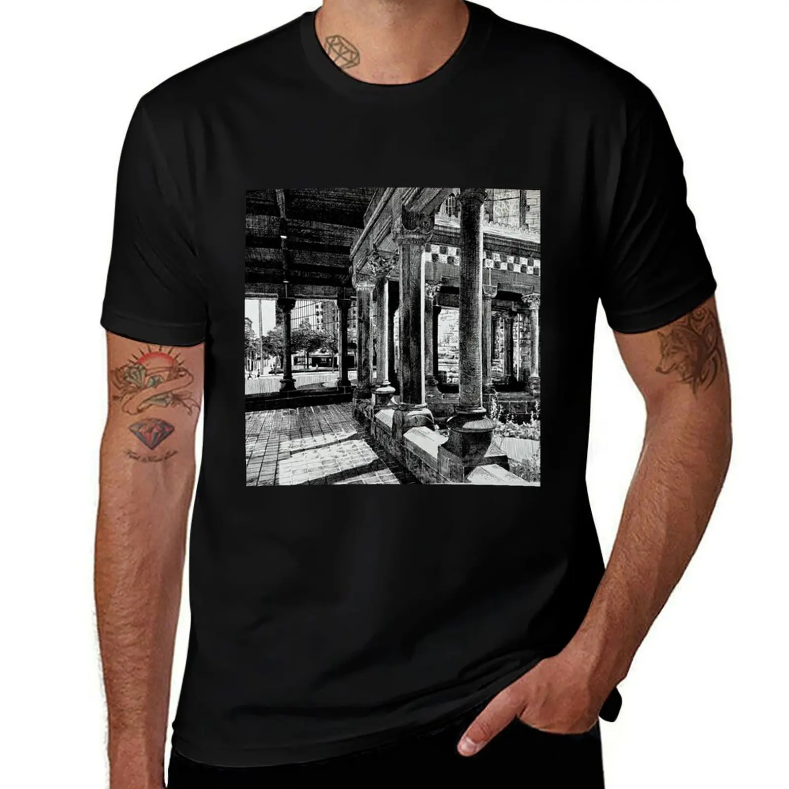 

Trinity Chapel T-Shirt t shirts for man graphic vintage t shirts for man cotton T-Shirt