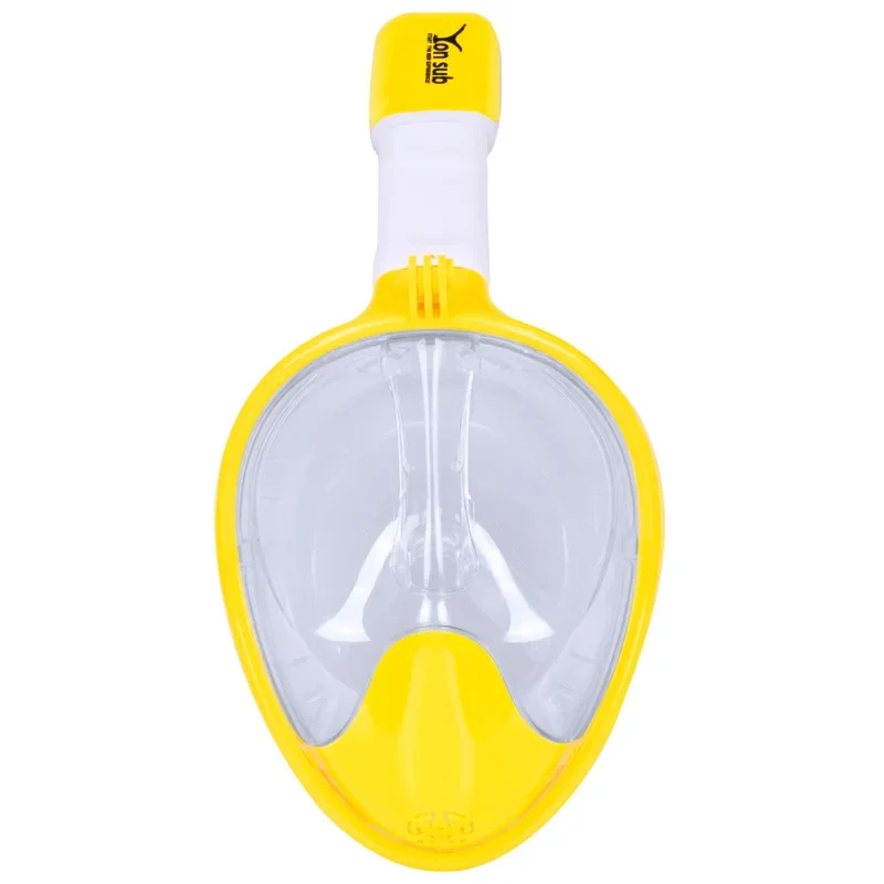 New Color-blocking Waterproof and Anti-fog Portable Snorkeling Adjustable Diving Mask Silicone Diving Goggles Equipment