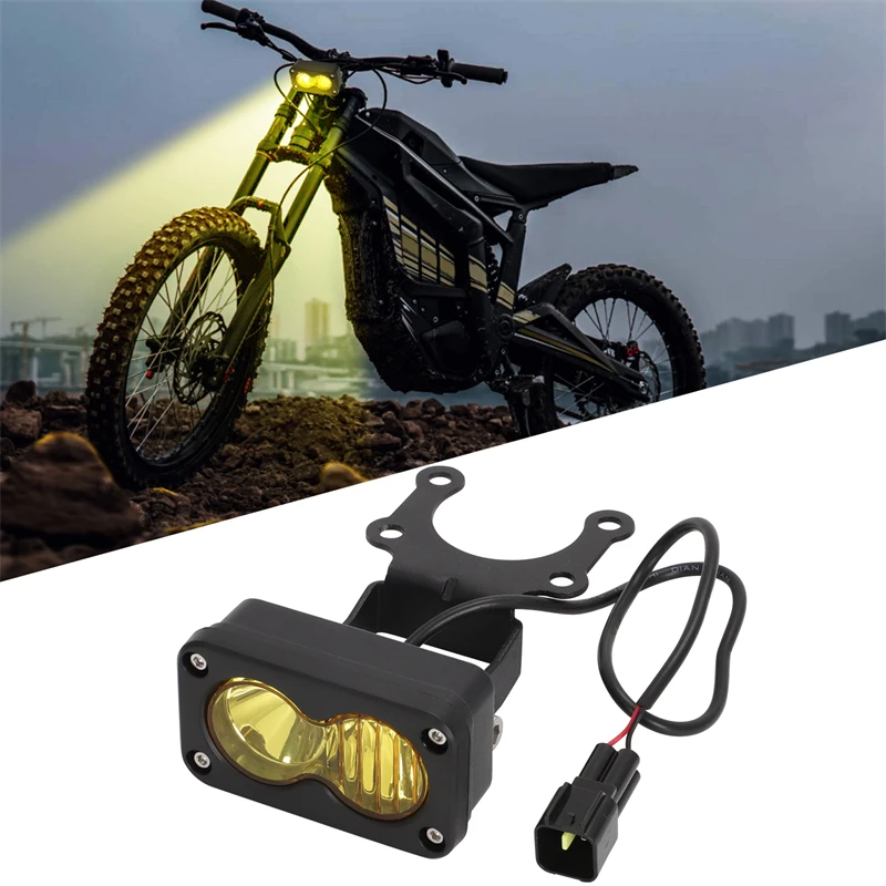 Off Road Headlight Spot Flood LED Light Pod Kit For SurRon Segway Talaria Sur Ron Light Bee X Segway X260 Dirtbike Lights