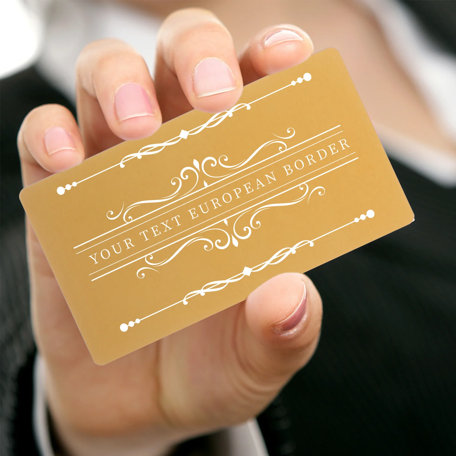 

100 шт. алюминиевые пустые визитные карточки металлические визитные карточки толстые сублимационные DIY гравировка гладкая поверхность именная карточка