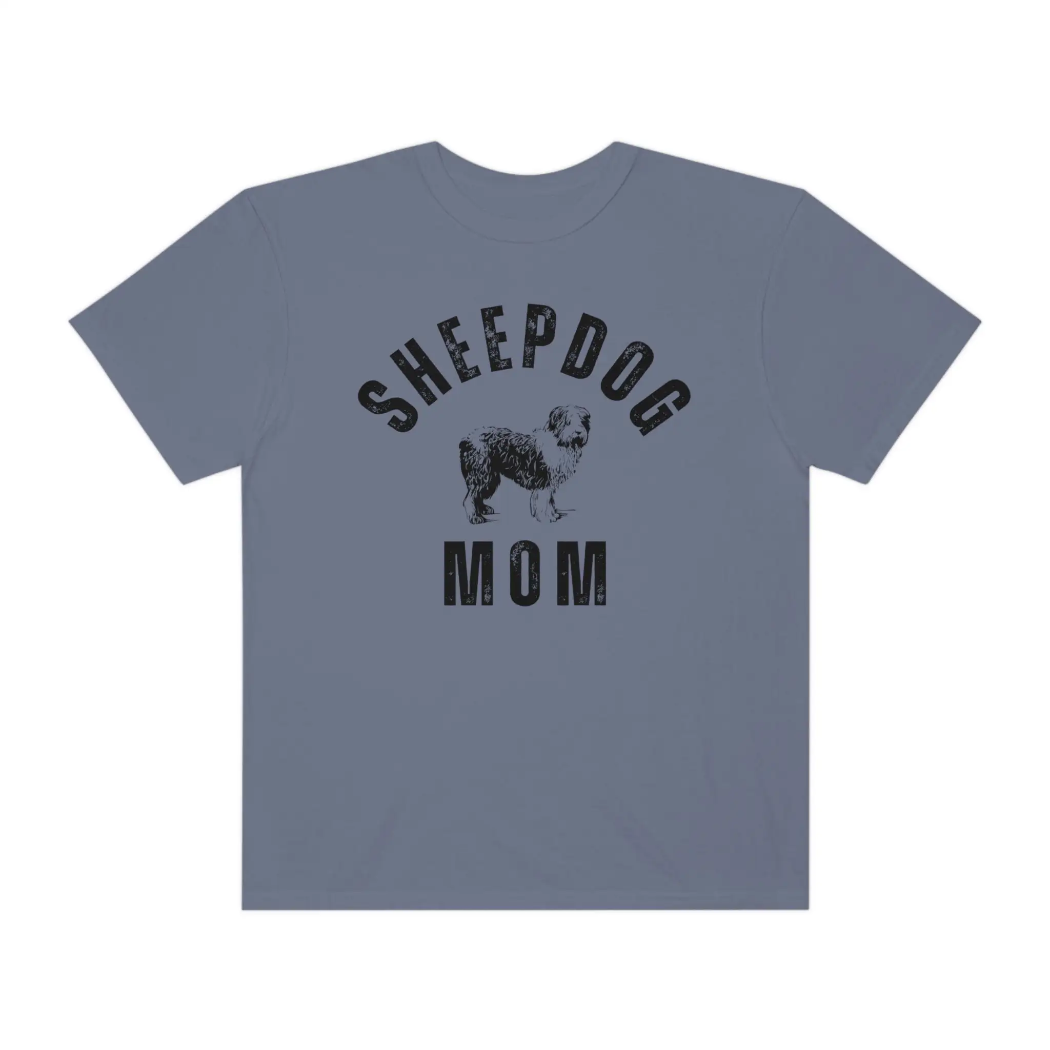 Sheepdog Mom T Shirt Old English Lover Owner Dog Fur Mama Herding