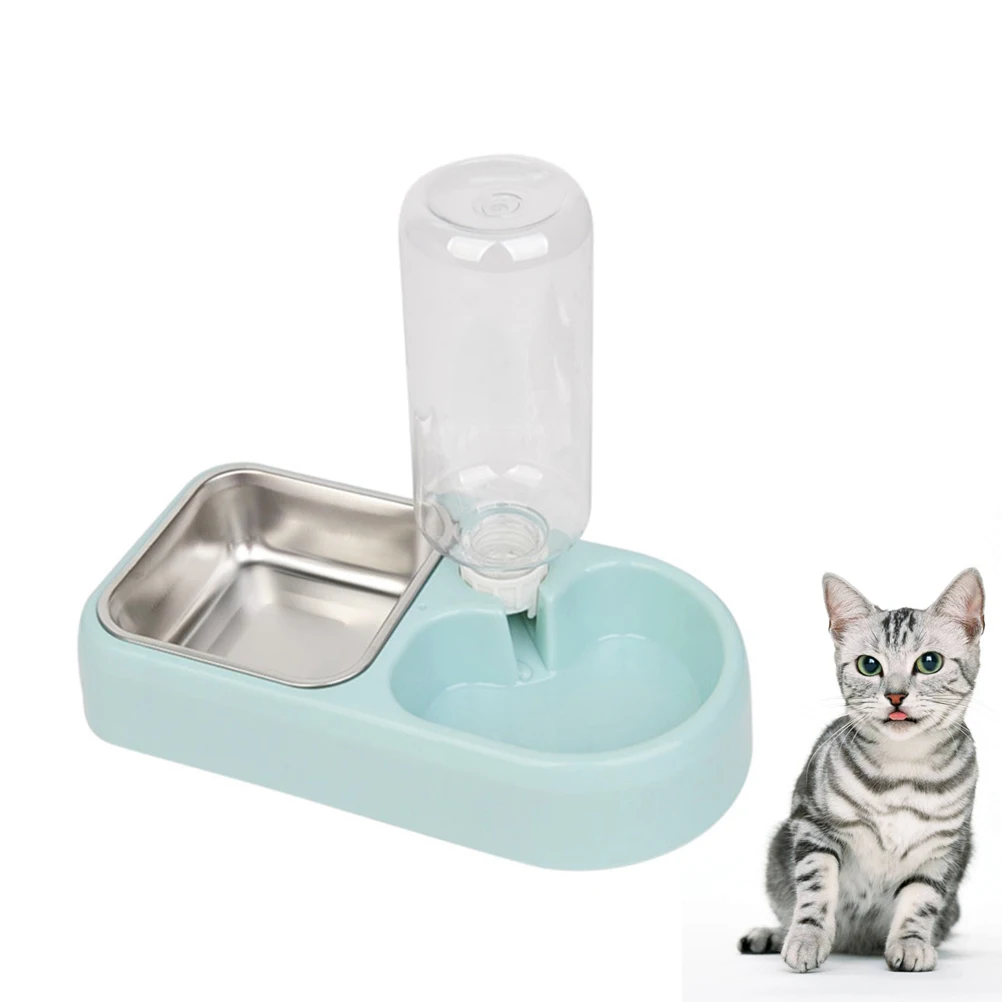 

Pet Water Feeder Cat Bowl Dog Drinking Tool Automatic Suction Dispenser Unique Design No Overturn High-Density Smooth