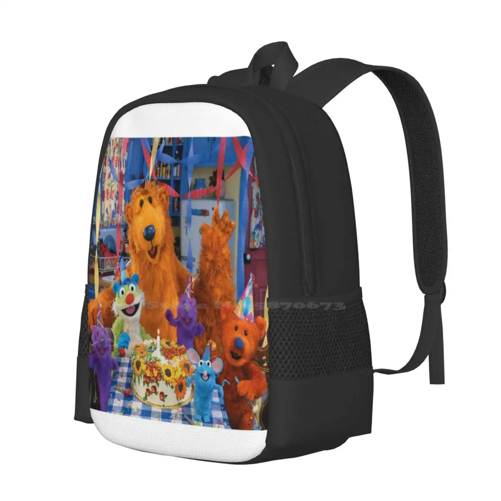 Bear In The Big Blue House Hot Sale Schoolbag Backpack Fashion Bags Bear Nella Grande Blu Bear En La Gran Azul B ? R Im Gro ?