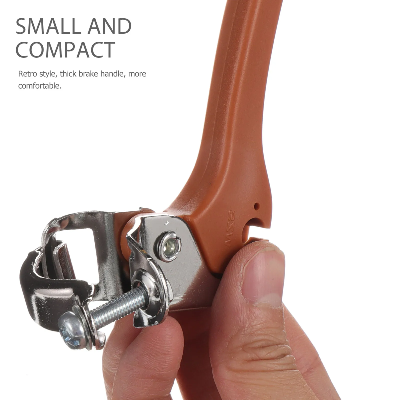 

2pcs Bike Brake Lever Replacement Aluminum Alloy Durable Smooth Surface Lightweight Sleek Design Cycling for Bicycles