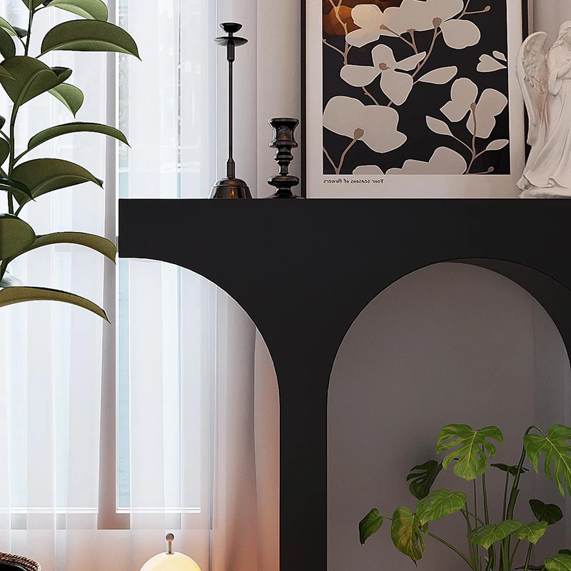 Storage Customizable Console Table Wide Customer Entryway Table Space Saving Comfortable Tavolo Ingresso Living Room Furniture view 3