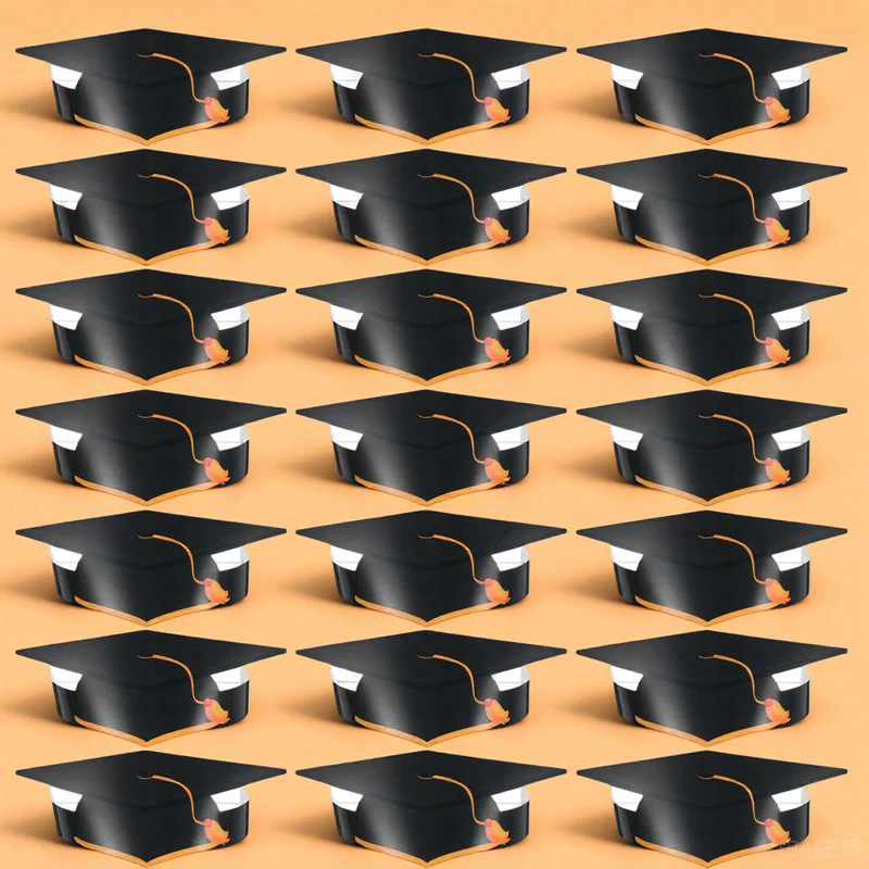 

36Pcs DIY Graduation Hats Paper Caps Wide Brim Party Favors Bulk Decor Supply DIY Graduation Caps Grad Hats Hat