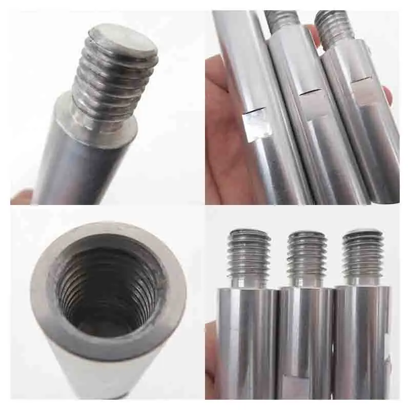 Angle Grinder Extension  Rod M14 Rotary Polisher Shaft 3 PCS Set for Car Care Polishing Accessories Tools Auto Detailing Adapter