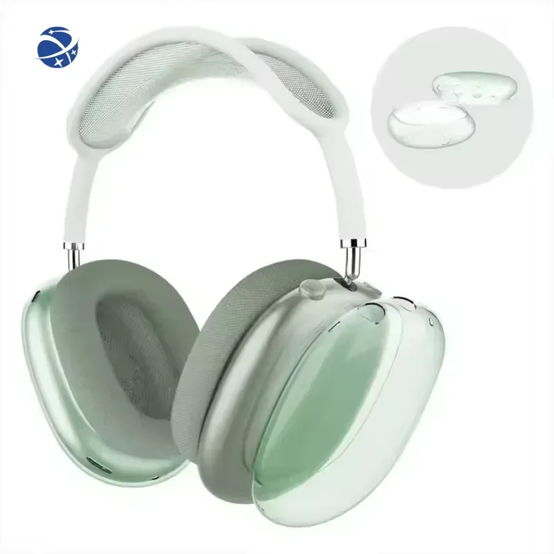 MAX For Air Pods Max Headworn Bluetoothearphones Tpu Transparent Earphone Pro tecto