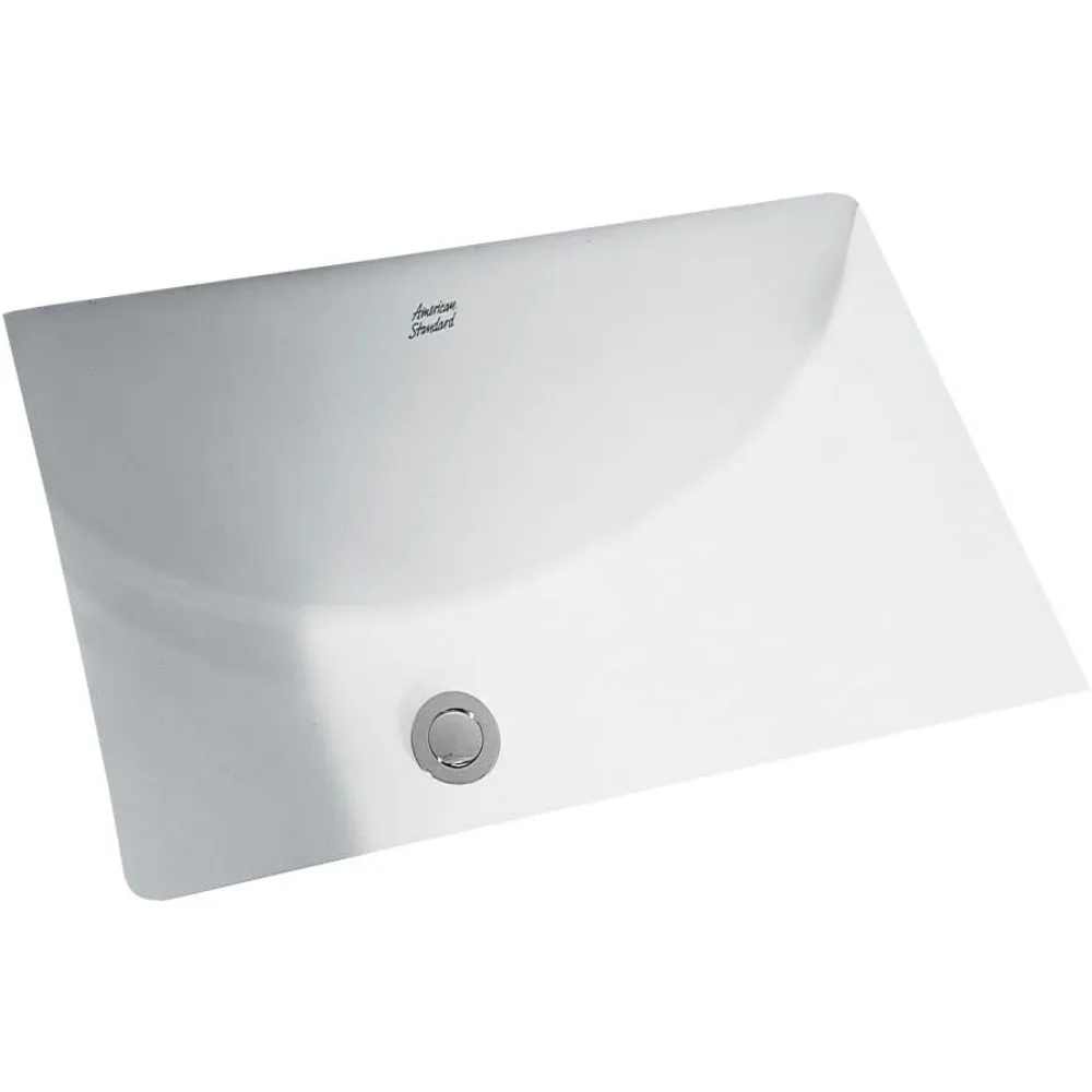 

Studio Ceramic undermount Rectangular Bathroom sink, 23.63L x 16.63 W x 8.25 H, White