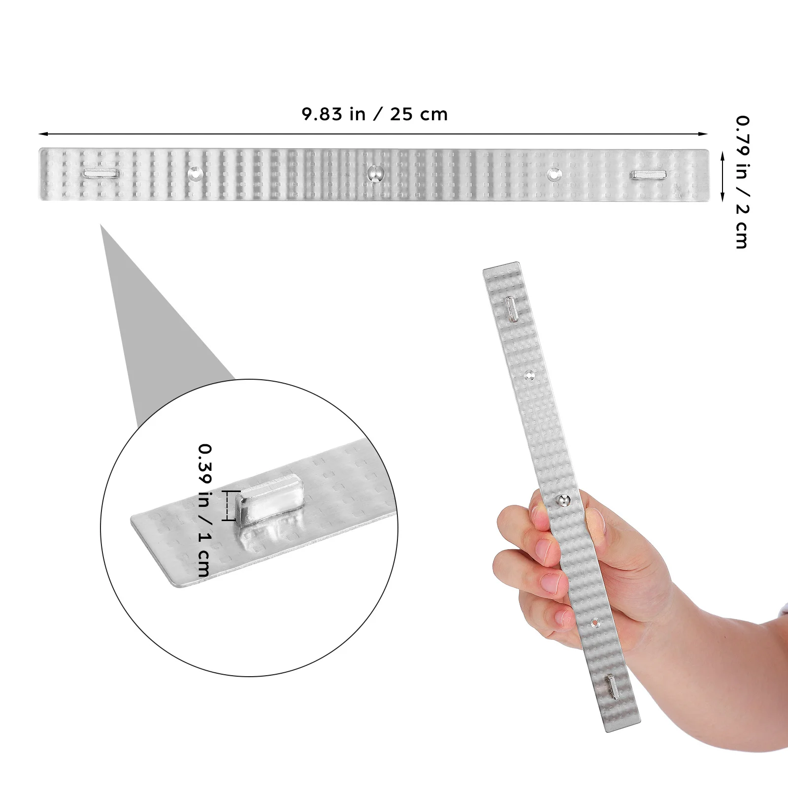 Positioning 3 Pin Peg Bar Ruler For Animation Drawing Lightweight Pegbar Tool Cartoon Art Diy Drawing Supply