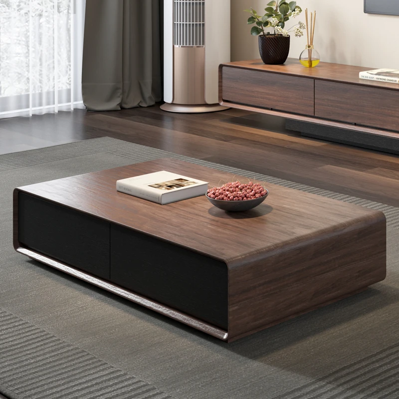 

Drawers Luxury Coffee Table Decoration Modern Living Room Storage Designer Side Table Moving Couchtisch Chinese Style Furniture