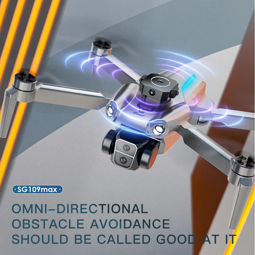 SG109MAX Drone GPS WIFI FPV 4K Dual Camera Gesture Photo 360° Obstacle Avoidance Remote Control Quadcopter - view 5