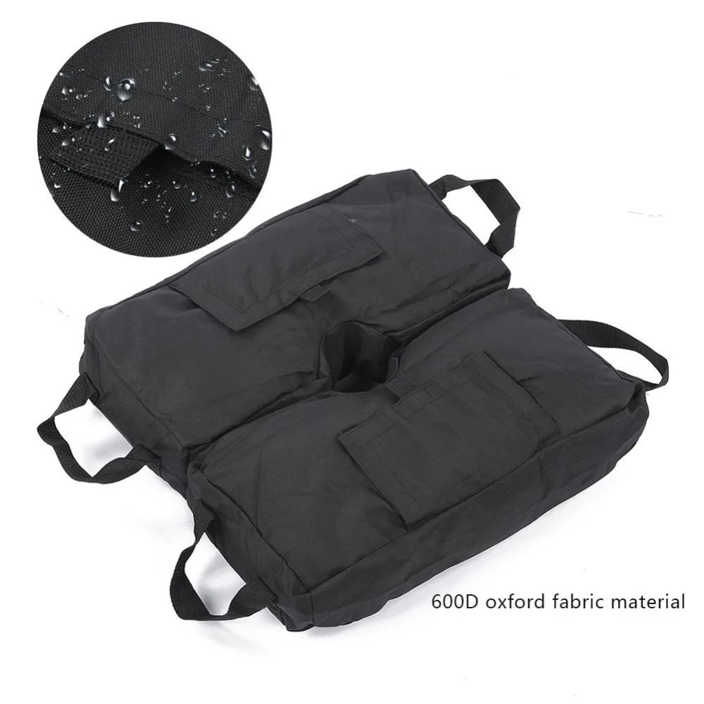 Portable Oxford Cloth Sandbag Waterproof Fabric Foldable Design Weight Bag Heavy Duty Fillable Pouch Sand Pouch Garden Parasol