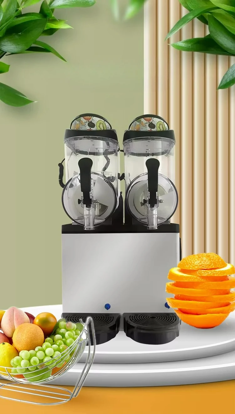 

Customizable Wholesale Granita Juice Frozen Drink Snow Machine with Blender