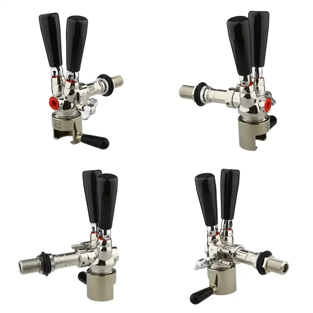 

Durable Commercial Brewery Dispenser New Designed Full Stainless Steel Beer Foam Reducer Tap Faucet for Filling Bottle