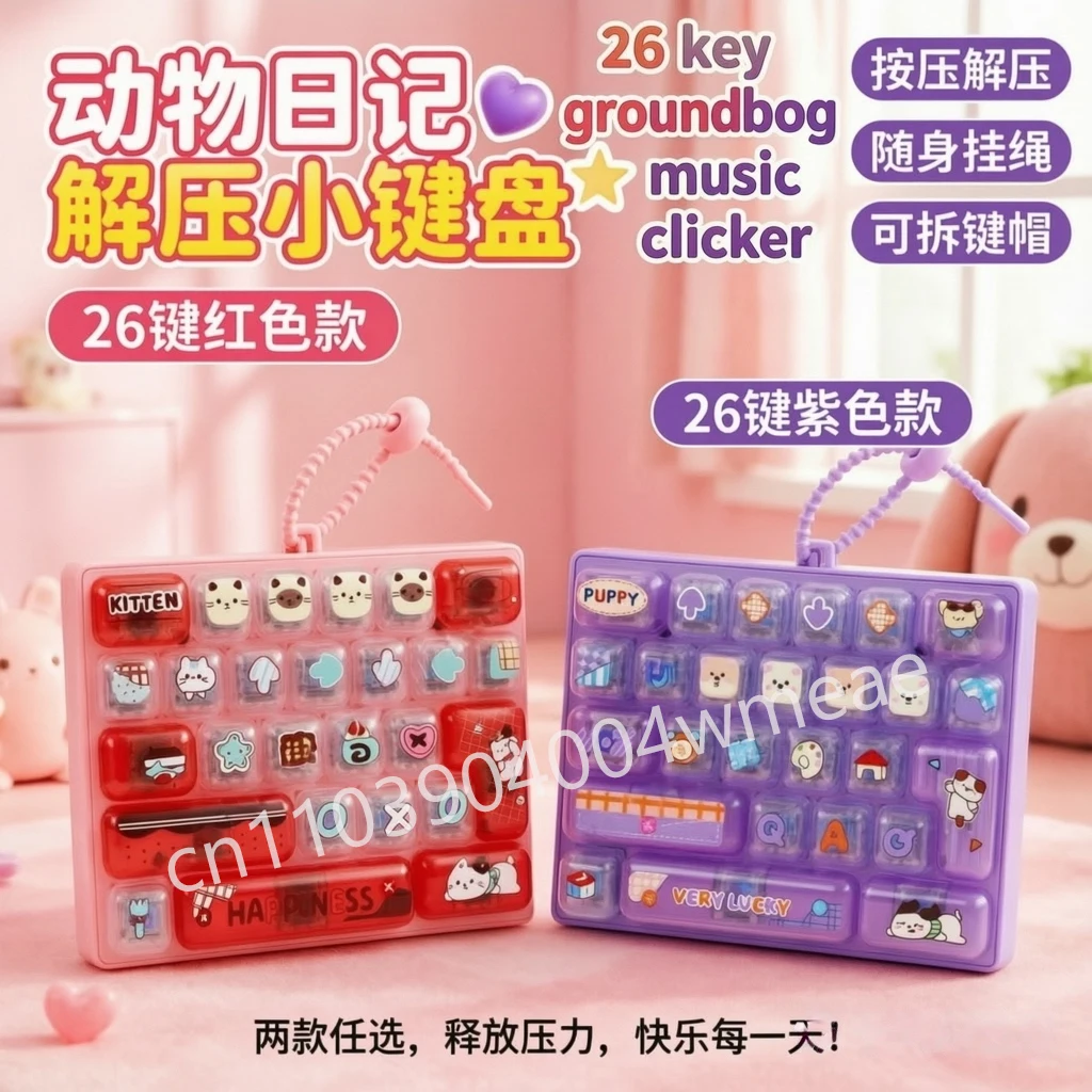 Musical Instrument Keyboard - Game musik Groundhog 26 keyboard dengan
