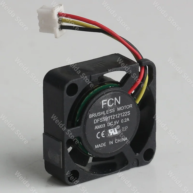 cooling fan New original FCN DC5V 0.2A 2006 20X20X6MM 2CM projector series built-in low power DFS5911212122S
