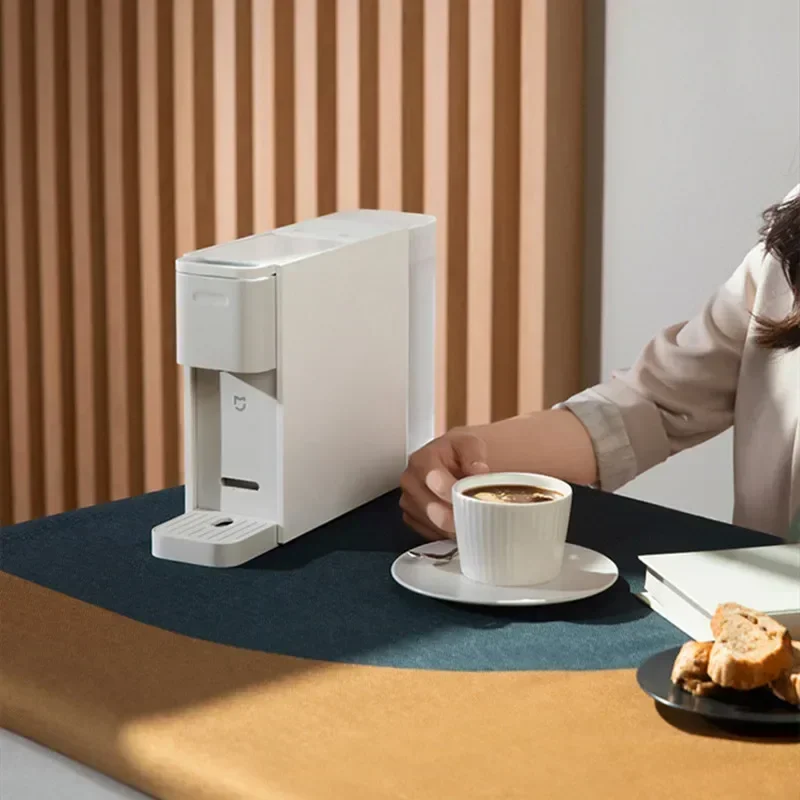 L For Mijia Coffee Maker Home Automatic Capsule Machine Portable Italian American Espresso Coffee Maker One-button Extraction